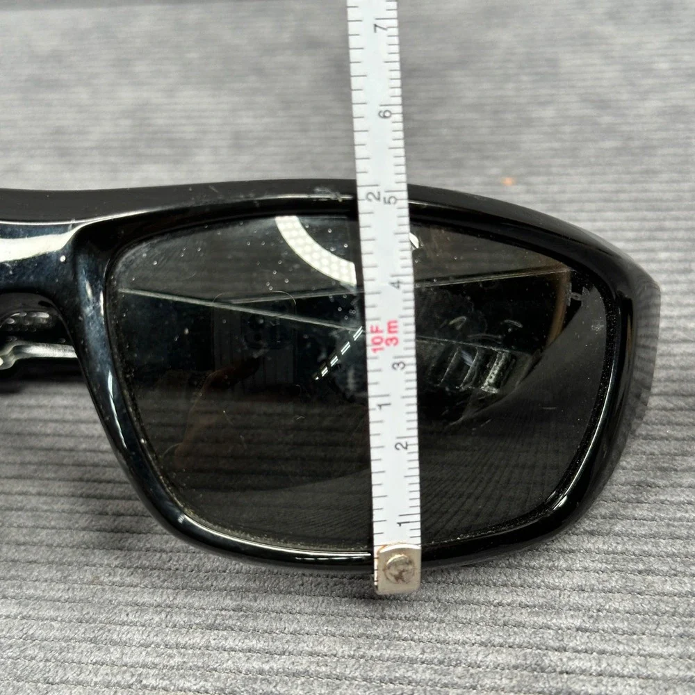Under Armour y2k Sunglasses Mens Black Wrap Sport Frames Grey Lens Logo Athletic